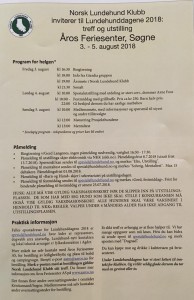 Lundehundedagene 2018